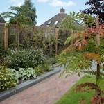 tuinvoorbeeld strakke tuin
