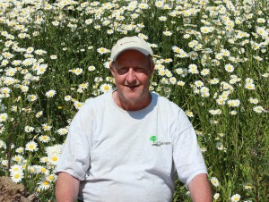 Dit is Jappie, een vertrouwd gezicht bij hovenier Van Tuinen Tuinservice