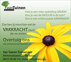 vacature hovenier van tuinen tuinservice