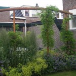 cortenstaal pergola