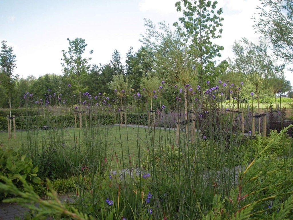 ook hedendaagse tuinontwerpers gaan uit van impressionisme in hun tuinontwerpen